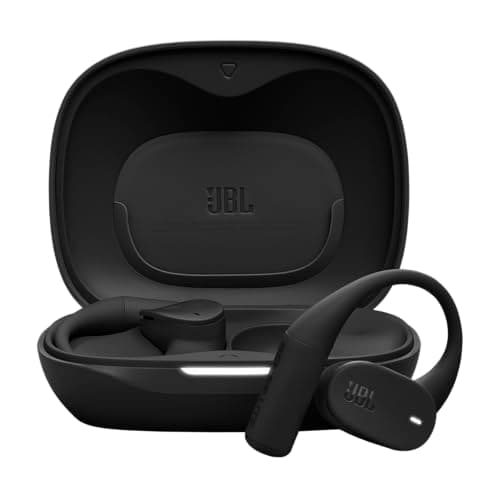 JBL Sense Lite True Wireless Open Earbuds, Ear Hook, Air Conduction, OpenSound, 32 Hours Battery Life, IP54 Waterproof, Compatible Headphones, Black - Image 2