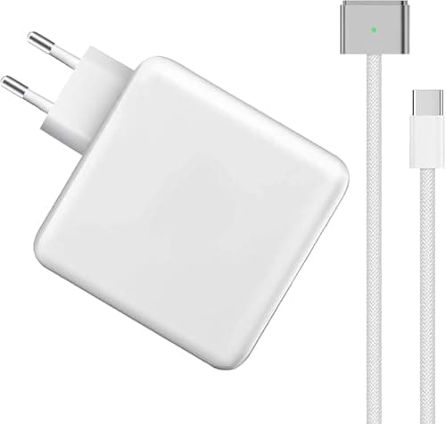 Mac Book Air Charger, 96W M3 M4 Charger for MacBook Pro 16 14'' 2021 2022 2023 2024 2025 M1 M2 M3 M4 MacBook Air 13 15'', for A2681 A2442 A2487 A2779 A222 941, incl. 2.2M Braided USB-C to T Cable - Image 3