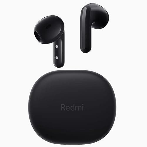 Xiaomi Redmi Buds 4 Lite TWS Écouteurs sans fil, Bluetooth 5.3 à faible latence avec suppression du bruit d'appel AI, étanchéité IP54, 20 heures d'autonomie, casque léger et confortable, noir - Image 3
