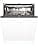 Gorenje GV663A66 Dishwasher / Flush-Mounted Front Appliance Not Included / Made in EU / Width 60 / 16 Dimensions / 8 Programs / TotalDry / Night Programme / LED Light Status / EEK: A-10 - Image 3