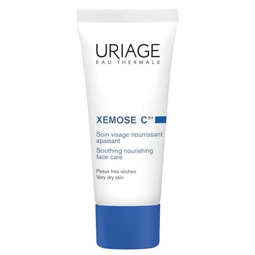 Uriage Xemose Crème Apaisante Visage Peau Sèche, Eczéma Atopique - 10% de Beurre de Karité - Hydratation 24H, Nourrit, Apaise, Protège - Non-collante, Non-grasse - Sans Parfum - Non Comédogène - 40ml - Image 2