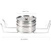 Stackable Steam Inserts With Sling For Instant Pot Accessories - Pot Cooking, Pots, Lasagna, Food Steamer For Pressure Cooker - Image 7