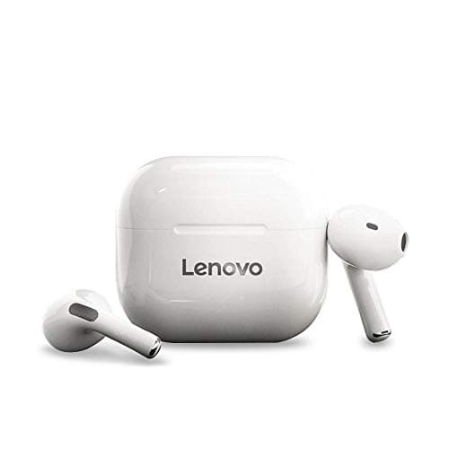 Lenovo TWS Écouteurs stéréo sans fil Bluetooth avec contrôle tactile et étui de chargement de 230 mAh - Image 2
