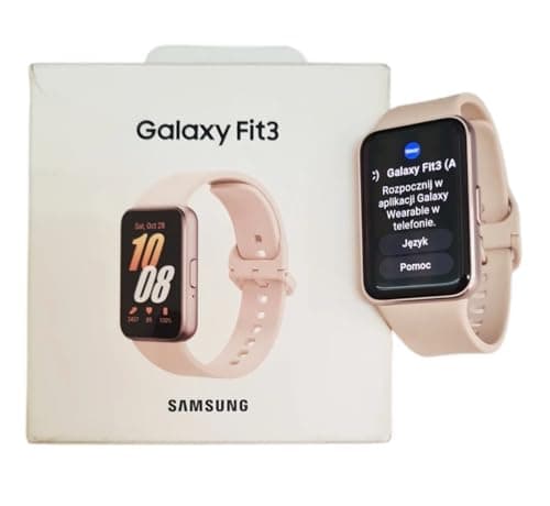 Samsung Galaxy Fit3 Smart Watch with 40mm AMOLED Display, Aluminum Body, Full Fitness and Health Tracker, Up to 13 Day Battery, Fast Charging, 5 ATM, Rose Gold - Image 2