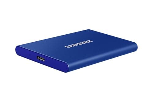 Samsung 2TB T7 External Solid State Drive, Blue, MU-PC2T0H/WW, Read/Write Speed up to 1050 MB/s, Password Security - Image 4