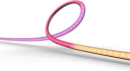 Philips Hue Lightstrip Play Gradient for 65 inch TV, Ambilight Strip for Sync Light with Screen, LED Strip Compatible with Alexa, Google Assistant and Apple Homekit - Image 3