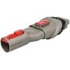 vhbw Combination Brush 2 in 1 Furniture Brush Crevice Brush Compatible with Dyson V7, V11 Advanced, V8, V12 Detect Slim Absolute Vacuum Cleaner - 3" - Image 6