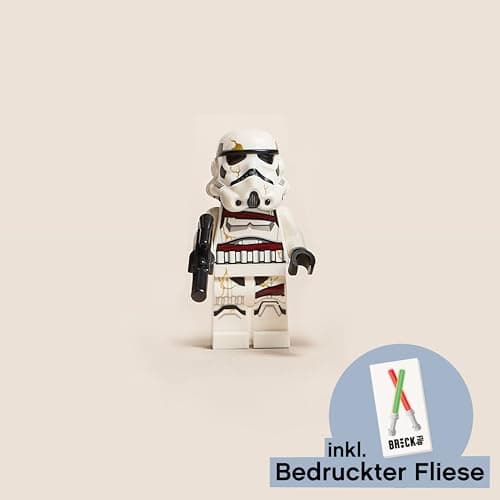 LEGO Star Wars Nighttrooper Figure Set with Blaster Gun and Helmet - Alternative to Battle Pack, Mini Figures, Imperial Night Trooper #1 - Image 3