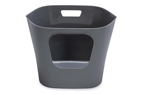 Karlie 522869 Lotus Eco Litter Tray, L 54.4 x W 43.9 x H 40.5 cm, Grey - Image 4