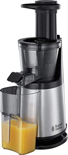 Russell Hobbs Juice extractor [Professional] Stainless steel (Fruits & vegetables, 3 sieves: fine, thick & frozen fruit, inversion function, graduated jugs & foam separator, pulp pitcher 1.4L) - Image 3