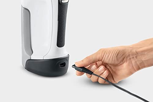 Kärcher Nettoyeur de Vitres Sans Fil WV 7 Signature Line, Autonomie : 100 min, Affichage LED, 2 Buses d'Aspiration, Pulvérisateur Avec 2 Bonnettes Microfibres, Grattoir, 20 ml de Concentré Nettoyant - Image 6