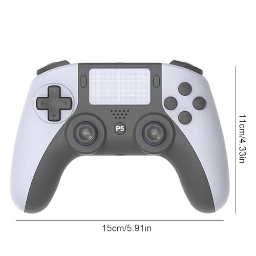 LYEAA Dual Vibration Wireless Controller for PS5 and PC Game Control with Touchpad and Game Controllers 4.0 - Image 4