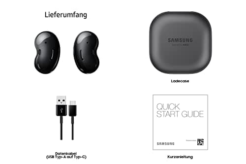 Samsung Galaxy Buds Live Casque sans Fil Ecouteurs Appels/Musique Bluetooth Socle de Chargement Noir - Image 8