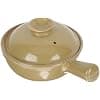 BESPORTBLE Cocotte en Terre Cuite 05 L Poignée Unique Casserole Résistante à la Chaleur pour Cuisson de Riz et Soupe Marmite Cuisine Traditionnelle Multifonctionnelle pour Usage - Image 2