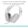 Logitech Zone Vibe 100 Lightweight Wireless Headphones with Noise Cancelling Mic – Advanced Multipoint Bluetooth Earbuds, Works with Teams, Google Meet, Zoom, Mac/PC – White - Image 4