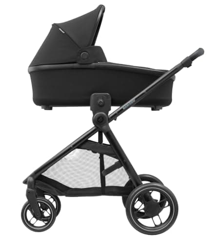 Maxi-Cosi Street Plus Stroller, 0-4 Years, 0-22 kg, One-Handed Foldable, Fits All Maxi-Cosi Baby Car Seats, 3 Recline Positions, Spacious XXL Basket, Essential Black - Image 8