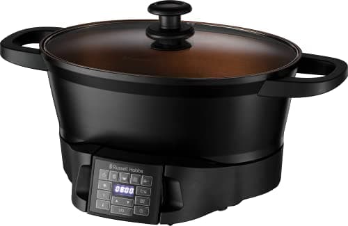 Russell Hobbs Electric Slow Cooker [8 in 1 Versatile] Good to Go (Roast, Slow Cook, Steam, Vacuum, Boil, Rice Cooker, 6.5L, Energy Saving, Removable Control) 28270-56 - Image 2