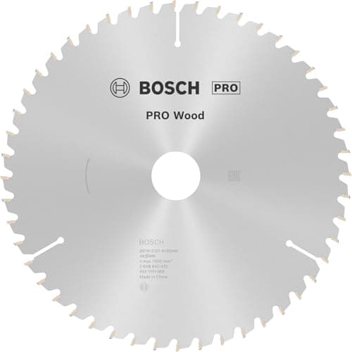Bosch 1x PRO Wood circular saw blade for corded miter saws (for softwood, hardwood, Ø mm, Professional accessory mitre saw) - Image 2