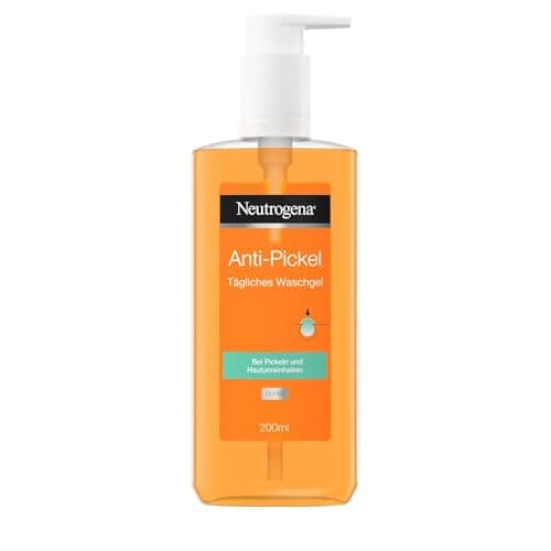 Neutrogena Visibly Clear Gel de Lavage Anti-Pic Anti-Huile - Gel nettoyant Visage pour prévenir Les impuretés et Les Mites - 200 ML - Image 2