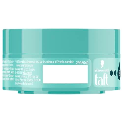 TAFT, Schwarzkopf, Medium Hold Hairdressing Paste, Aloe Boost, Multi-Purpose, Aloe Vera and Niacinamide, Volume from Roots, Densified Hair Effect, Moisturizing, Long Lasting Definition, 75 ml - Image 6