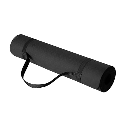 Amazon Basics 1/4 Inch Thick TPE Exercise Yoga Mat with Carrying Strap - Image 2