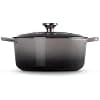 LE CREUSET Signature 0024147267492 Casserole Dish Round Cast Iron Flint 26 cm - Image 5