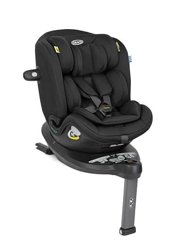 Graco Turn2Me Grow i-Size R129 3-in-1 Multi-Age Car Seat ISOFIX 360° Rotatable 40 to 125 cm (From Birth to Approx 7 Years), 5-Point Harness - Image 2
