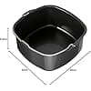 Philips Airfryer Accessory Kit - 9 Silicone Muffin Moulds, Large 7.2L Baking Tub Compatible with Philips Airfryers XXL (HD9956/00) - Image 4