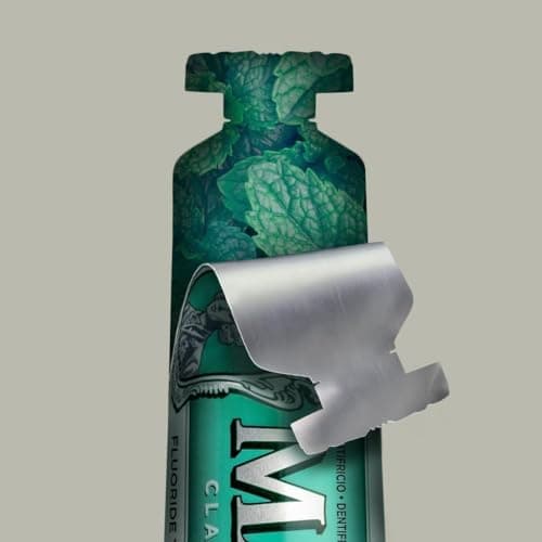 Marvis 3 x 85ml Classic Mint Forte Toothpaste - Strong Mint Flavoured Toothpaste for Long Lasting Freshness - Image 7