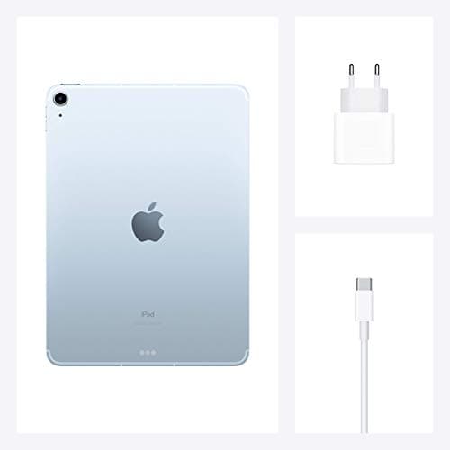 2020 Apple iPad Air (10.9-inch, Wi-Fi + Cellular, 64GB) Sky Blue (Refurbished) - Image 6