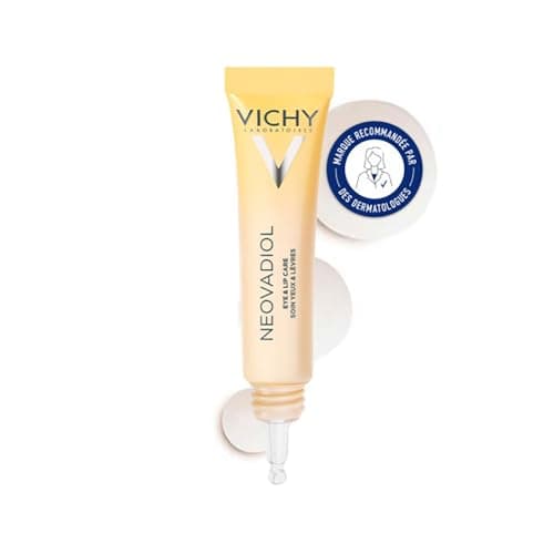 Vichy, Neovadiol, Multi-Correcting Eye & Lip Care, Nourishing & Protective Action, Enriched with Proxylan, Cassia, Hyaluronic Acid & Niacinamide, For Mature Skin, 15 ml - Image 2