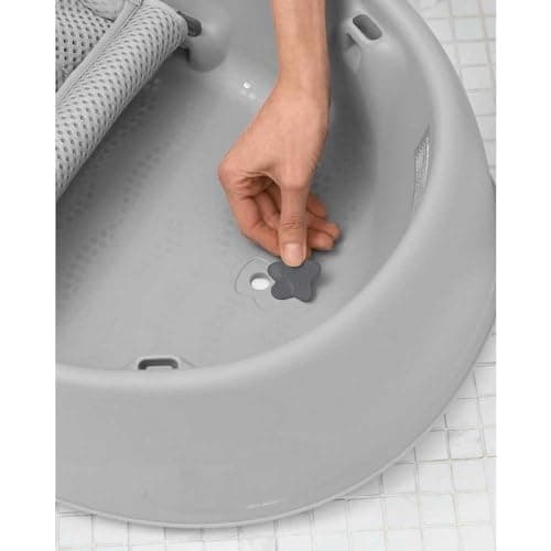 Skip Hop Moby Smart Sling 3-Stage Bathtub - Grey - Image 7