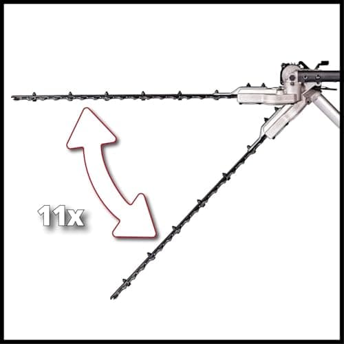 Einhell GC-HH 9046 Telescopic Hedge Trimmer (900W, 20mm Teeth Spacing, 1.98m Reach, Extends to 2.6m) - Image 6