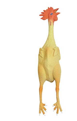 Kerbl Pet Yellow/Red Chicken, Latex, 23 cm - Image 3