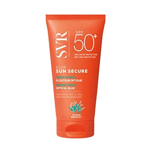 SVR - Sun Secure Blur SPF50+ - Crème mousse solaire effet flouteur optique – Très haute protection UVA, UVB, infrarouge & lumière visible – Peaux sensibles – Niacinamide, Vitamine E – 50 ml - Image 2