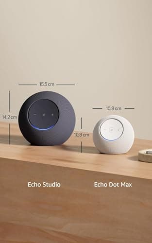 Amazon Echo Dot Max (newest gen), Alexa speaker with room-filling sound and built-in smart home hub + Brand new and “Made for Amazon”: Stand with USB-C charging ports for Echo Dot Max - Image 8