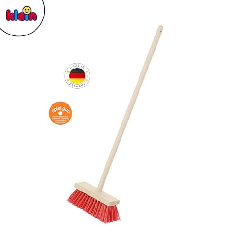 Theo Klein 2794 Bosch Long Handle Tools I Consisting of a Shovel, Leaf Rake, Rake and Broom I Toy for Children from Three Years Old - Image 8