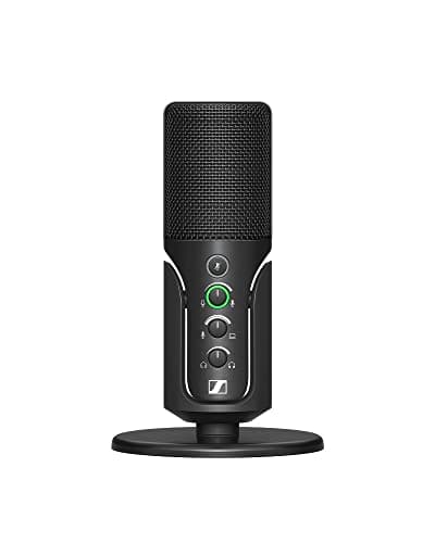 Sennheiser Profile Micro USB with Stand - Plug-and-Play Design, Perfect for Podcasts or Streaming, Cardioid Condenser Capsule, 1.2m USB-C Cable - Black (700065) - Image 2