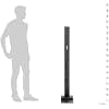 RICOO Vacuum Cleaner Holder SH002 Compatible with Dyson V15, V12, V11, V10, V8, V7, V6 - Sturdy Steel and Aluminium, Black - Image 6