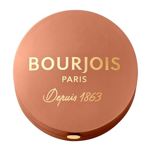 BOURJOIS - Boîte Ronde Blush 85 Sienne - Piceau & Miroir Intégré - Technologie Fard Cuit - Texture Fine & Légère - Facile À Estomper - Parfum Gourmand - Image 3