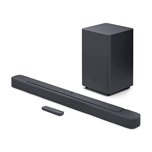 JBL SoundBar 2.1 Deep Bass MK2, Barre de Son pour Télévision pour Système Audio de Divertissement, Design Compact avec JBL Surround Sound, Noir - Image 2