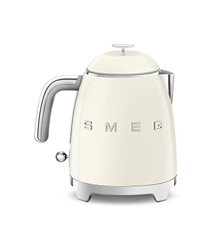 Smeg, KLF05CREU Small Electric Kettle 0.8 L, Stainless Steel Filter, Automatic Safety Shutdown, Water Level Indicator, Non-slip Base and Integrated Cord Storage, 1400 W Power, Cream - Image 5