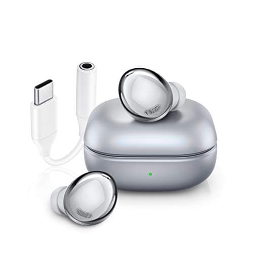 Samsung Écouteurs Galaxy Buds Pro + Adaptateur USB-C écouteurs sans Fil, Annulation Active du Bruit, Son ambiant, IPX7, Charge sans Fil, Argent (Phantom Silver) [Version française] - Image 2