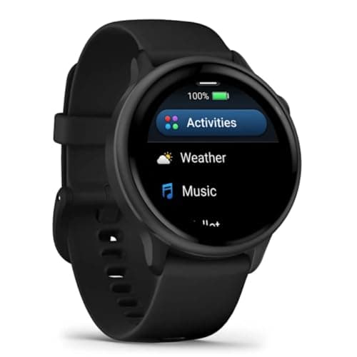 Garmin vívoactive 6 - Fitness & Health GPS Smartwatch with Ultra-Bright Screen - Gray with Black Case - Image 5