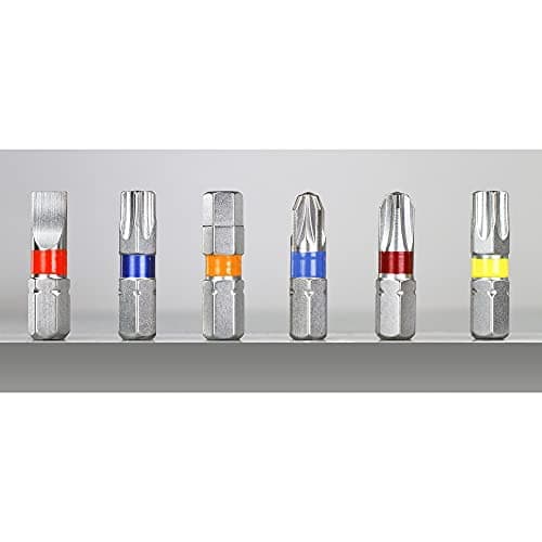 DEWALT Set of 32 25mm Heavy Duty and Precise Screwdriver Bits Assortment 32 Pieces with Quick Change Bit Holder Compatible TSTAK DT7969-QZ - Image 5