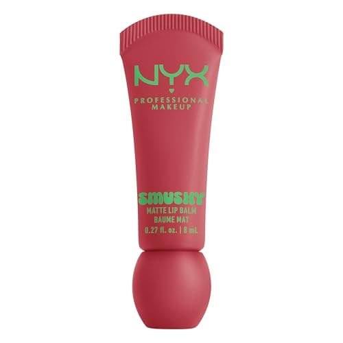 NYX Professional Makeup - Matte Tinted Lip Balm - Formula Enriched with Mochi Rice Powder and Nourishing Ceramides - Scented Shades - Smushy Lip Balm - Shade: Snuggle Szn - Image 3