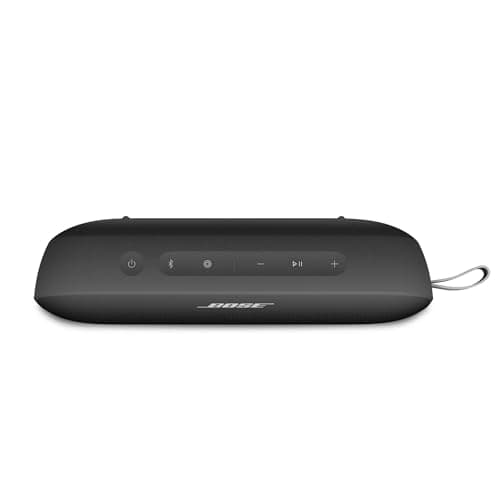 Bose SoundLink Flex (2e génération) Enceinte Bluetooth, Enceinte d’extérieur ultra-portable avec son haute fidélité, 12 heures d’autonomie, Enceinte résistante étanche à l’eau et à la poussière, Noir - Image 5