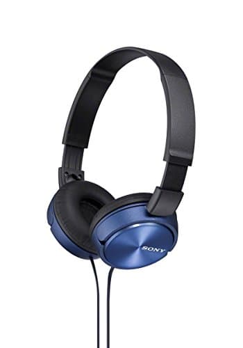 Sony MDR-ZX310L Foldable Headphones - Blue & Amazon Basics Stereo Audio Extension Cable (3.5mm Male to Female) 3.66m - Image 4