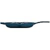 LE CREUSET 20182236420422 Signature Enamelled Cast Iron Skillet, Round, 23 cm, 1.95 kg, Deep Teal - Image 4