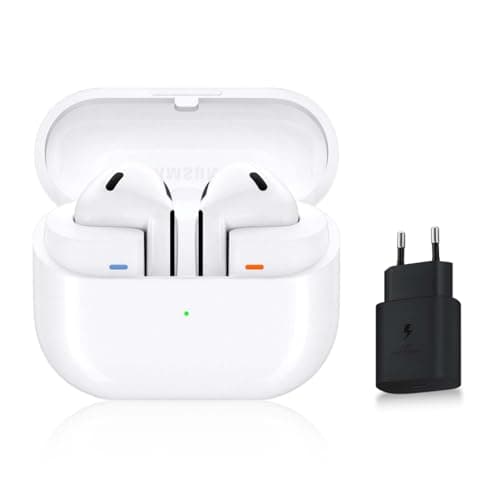 Samsung Galaxy Buds3, Wireless Earbuds, Active Noise Cancelling, Bluetooth, White, Audio 360, Galaxy AI, Mains Charger Included, (FR Version) [Amazon Exclusive] - Image 3